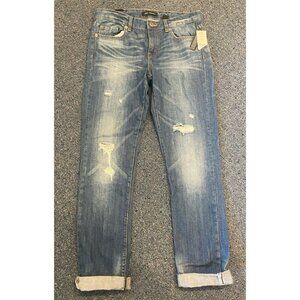 NWT Joe Fresh Jeans Boyfriend Distressed Size 2 27 New